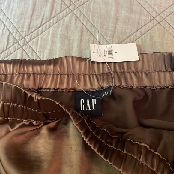 Cooper satin midi skirt, elastic waist - Picture 3 of 4